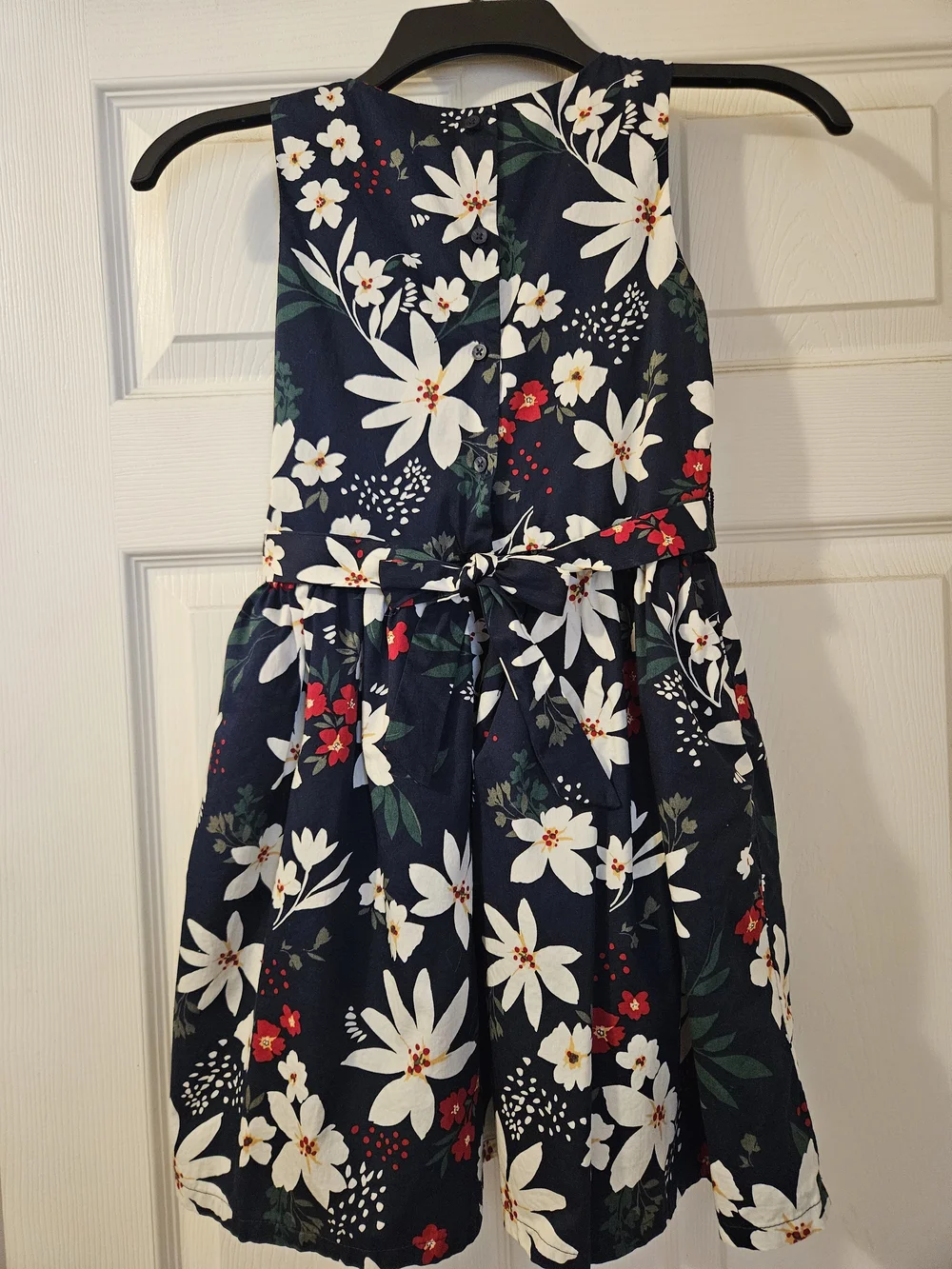 Carter's Navy Floral Dress